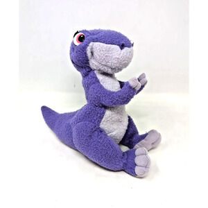 Vintage The Land Before Time Plush Chomper Dinosaur Stuffed Toy Beanbag 9"